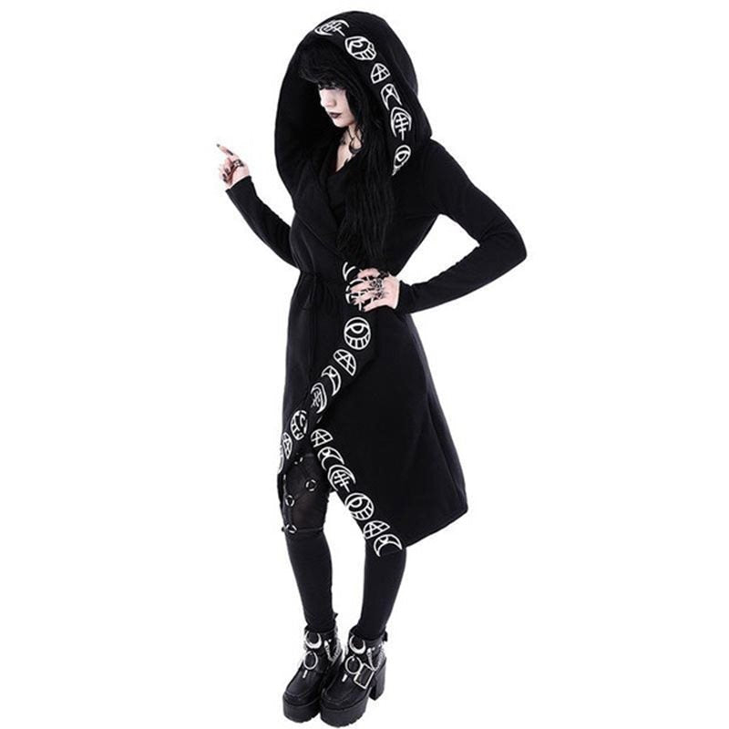 Gothic Hooded Witch Coat