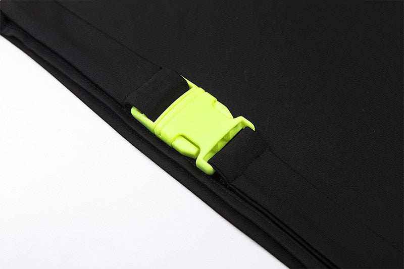 One Shoulder Neon Top with Buckles