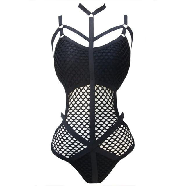 sheer-knit-net-mesh-sexy-halter-one-piece-swimwear-black-white