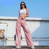 Loose High Waist Wide Leg Pants