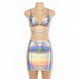 Holographic 2 Piece Party Set